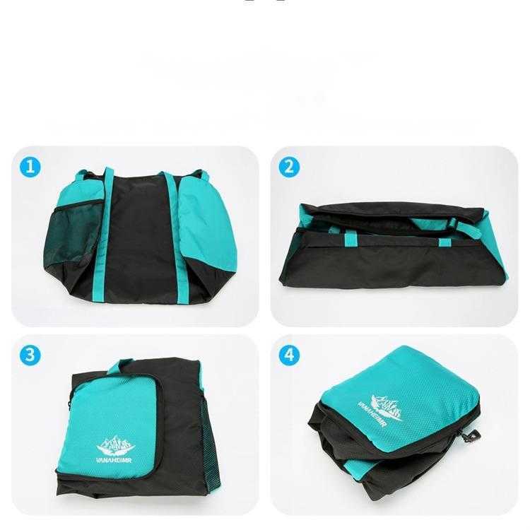 Portable Folding Storage Bag Hand Held Training Bag Mens and Womens Outdoor Short Distance Large Capacity Travel Bag