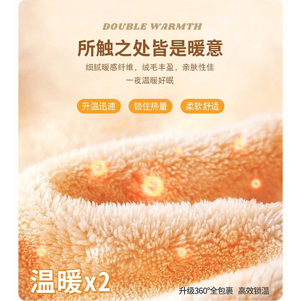 Antistatic Coral Fleece Mens Winter Pajamas Set Thicken Flannel Warm Sleepwear Big Size 3XL Zipper Soft Pajama Men pyjama homme 241111