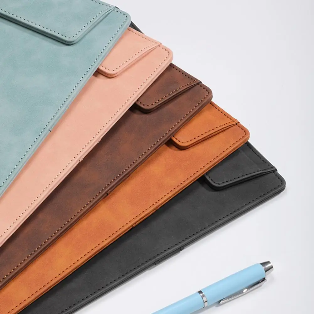 Office Stationery Supplies Clipboard A4 Paper Blotter Holder Magnetic File Folder PU Leather Drawing & Writing Pad Clip Board