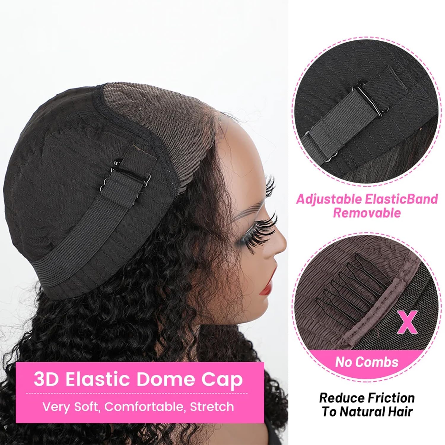 Wear and Go Glueless Wigs Human Hair Pre Plucked Pre Cut Water Wave Bob Wig brazilian Hair Wigs 180% Density 5x5 Hd Lace Closure Wigs full hd Curly Wi