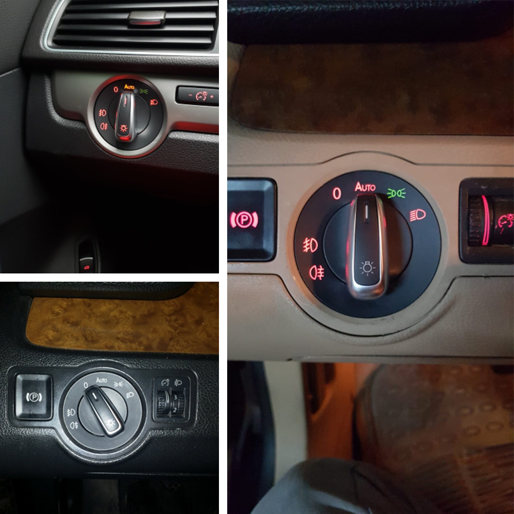 Car Headlight Switch Fog Light Control 5ND941431B Auto Accessories For VW Passat B6 B7 Golf Jetta MK6 MK5 Tiguan SEAT Volkswagen
