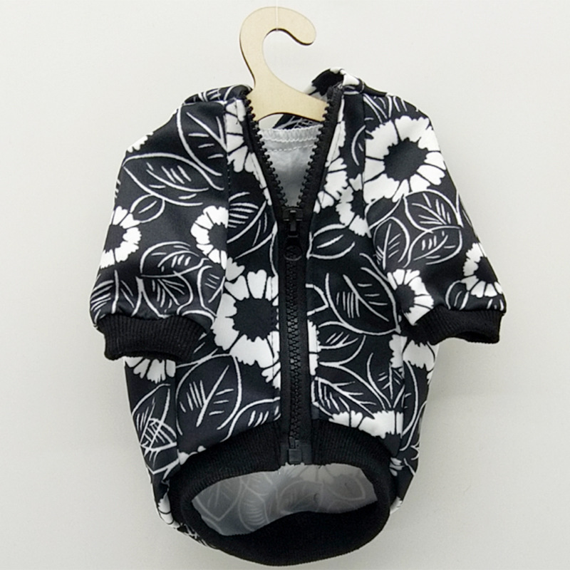 apparel fashion dog printed puppy clothes triangular metal dogs wear Free shipping