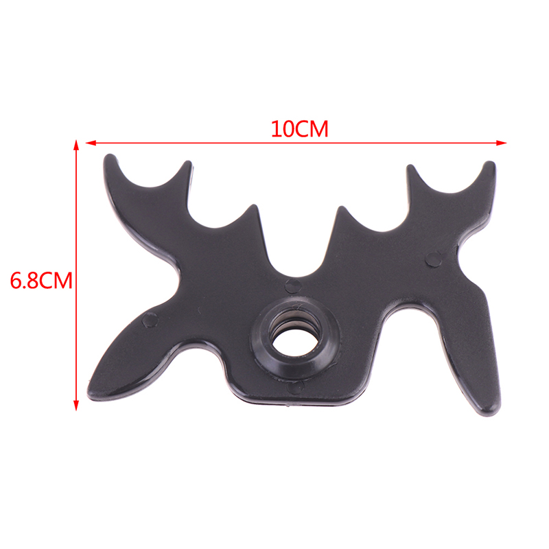 Snooker Billiards Cue Rack Bridge Head Billiards Cross Antlers Rod Holder Accessories Black Moose Head Bridge for Pool Cue
