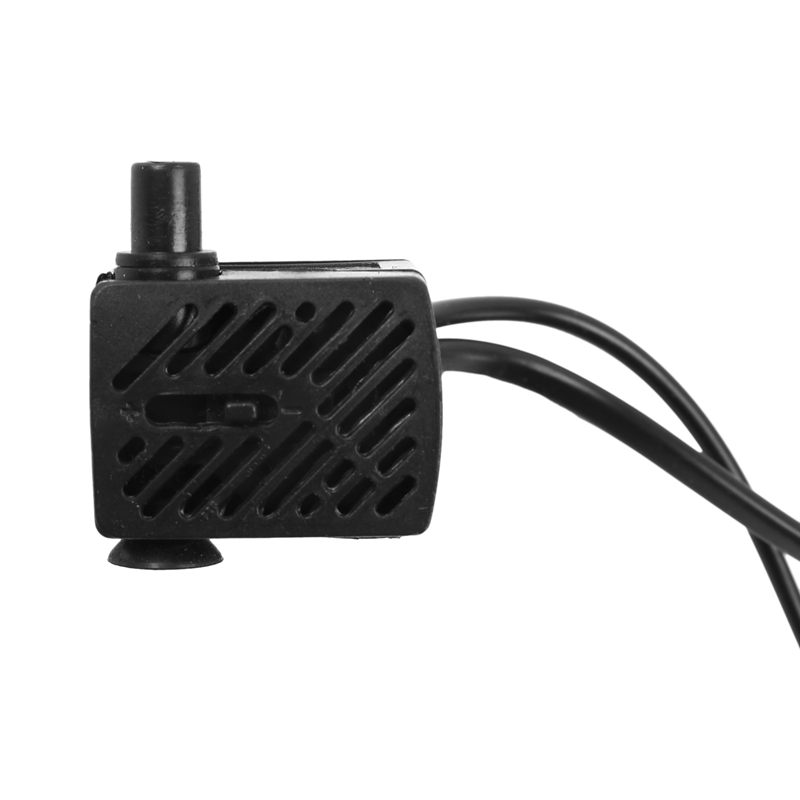 New 3W Submersible Water Pumps With 4-LED Light Pump Aquarium Fountain Fish Pond Tank EU Plug