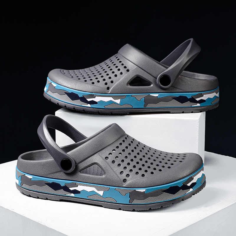 Men Slippers Summer EVA Soft-soled Platform Slides Sandals Indoor Outdoor Walking Beach Shoes Flip Flops Mens Shoes