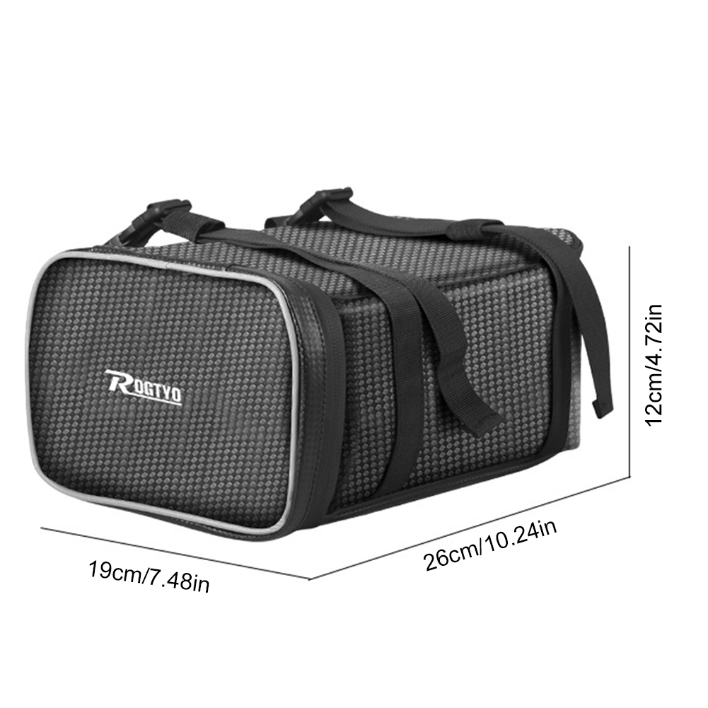 Electric Bicycle Carrier Trunk Pannier Rack Bag Waterproof Travel Tail Bags Large Capacity Night Reflective Cycling Accessories