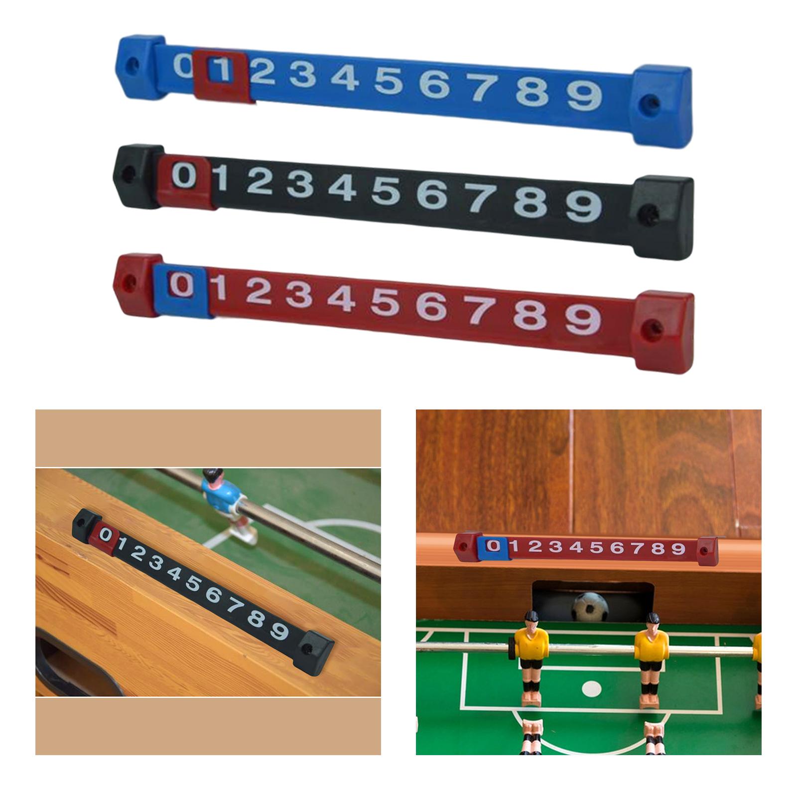 new Football 2025 Score Counter 0 to 9 Portable Table Football Air Hockey Goal Counter