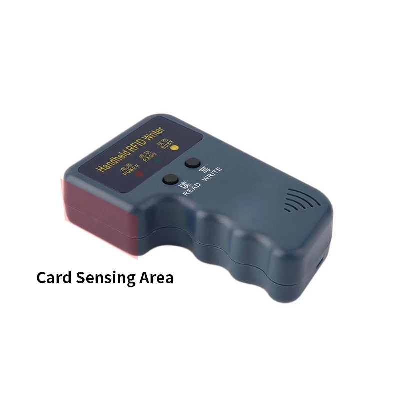 Handheld RFID Reader EM/TK4100 Duplicator 125Khz Rewritable Key Copier EM4305 T5577 Badge Programmer Token Writer ID Tag Clone