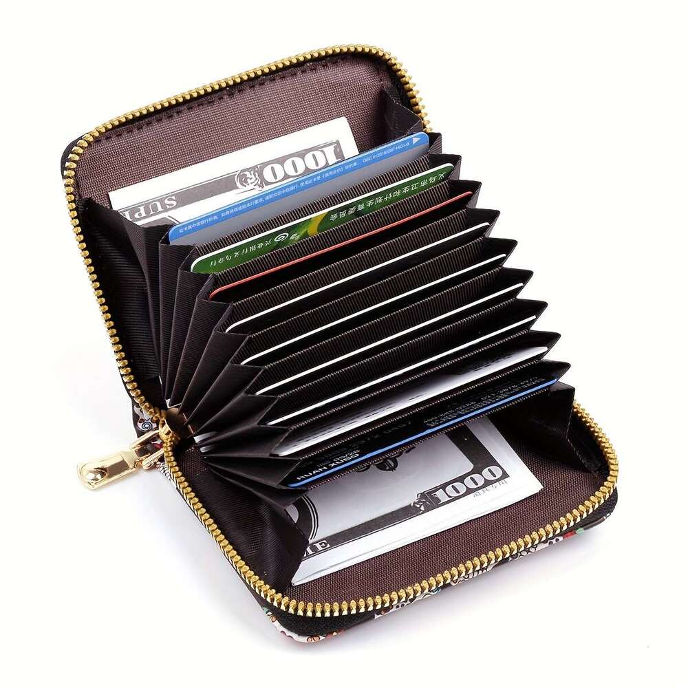 Fashion Halloween Skeleton Purse Handbag Cool Colored Skull Head Wallet .