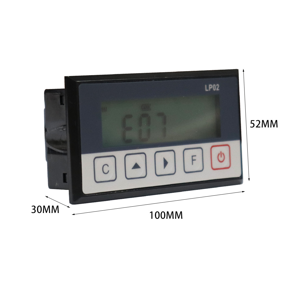 LCD Display with Integrated Embedded Magnet Measurement System for Milling Grinding Stone Wood LP02 Magnetic Scale DRO Display