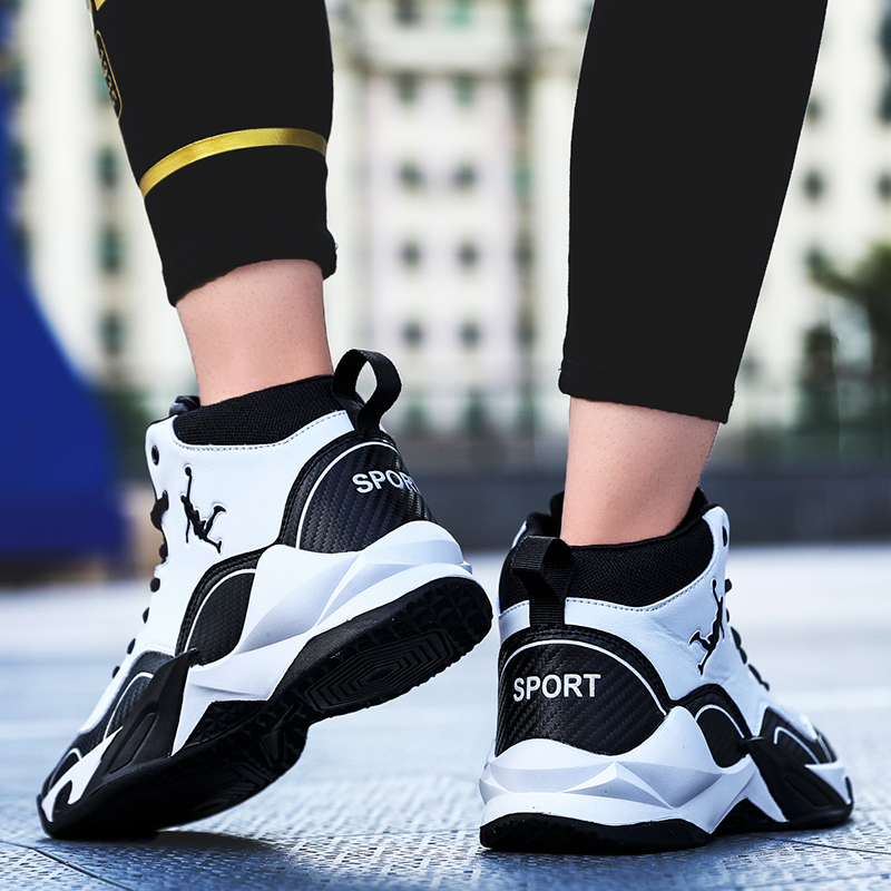 Men's Basketball Shoes High Top Basketball Shoes Outdoor 2023 Kids Boy Breathable Basketball Woman Training Sneakers Zapatillas