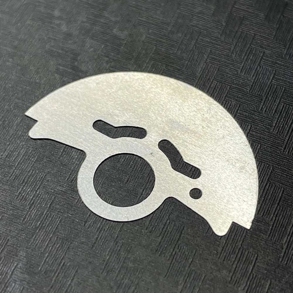 Genuine Japan NH35/4R35B Automatic Mechanical Movement Mod SILVER Patch/Sticker Modified Rotor 24 Jewels NH35A NH36A White 3.0