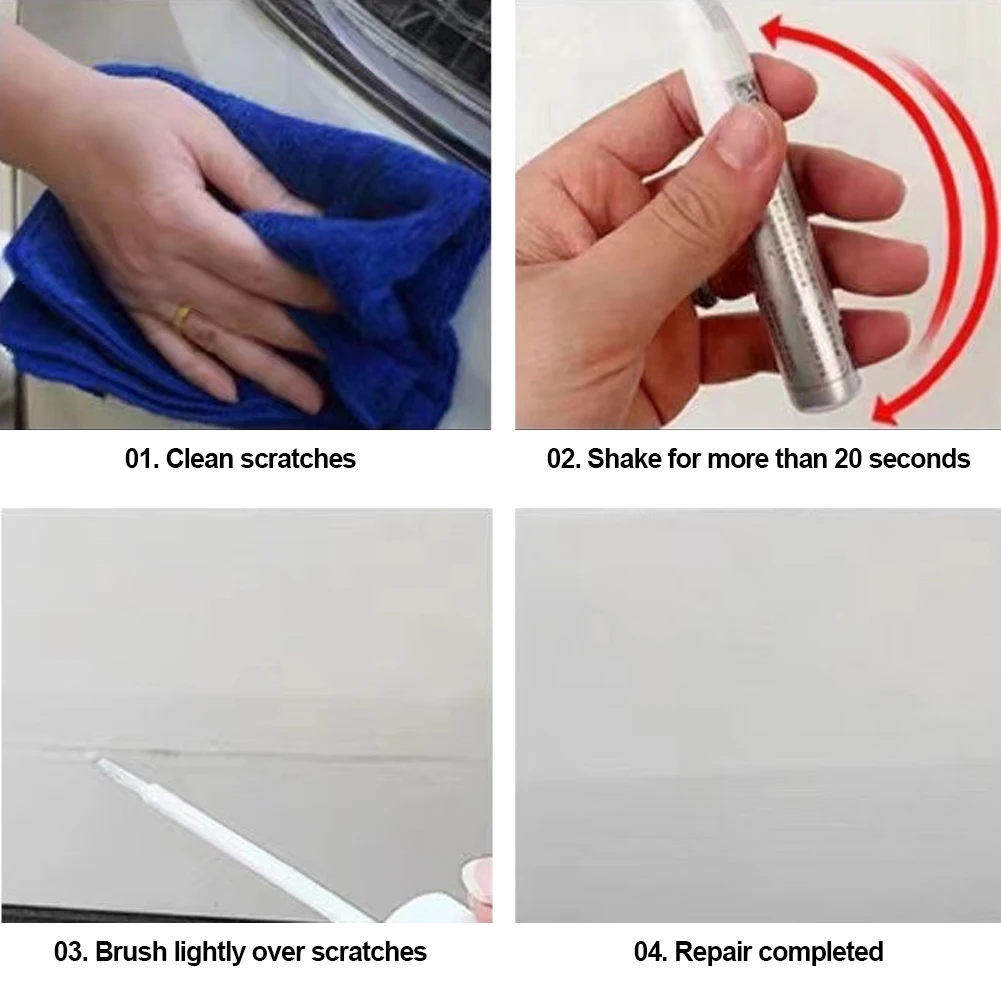 Car Paint Scratch Repair Pen for Mazda CX50 CX30 CX9 CX5 CX3 2023 2022 Paint Repair Accessories Black White Red Blue Gray