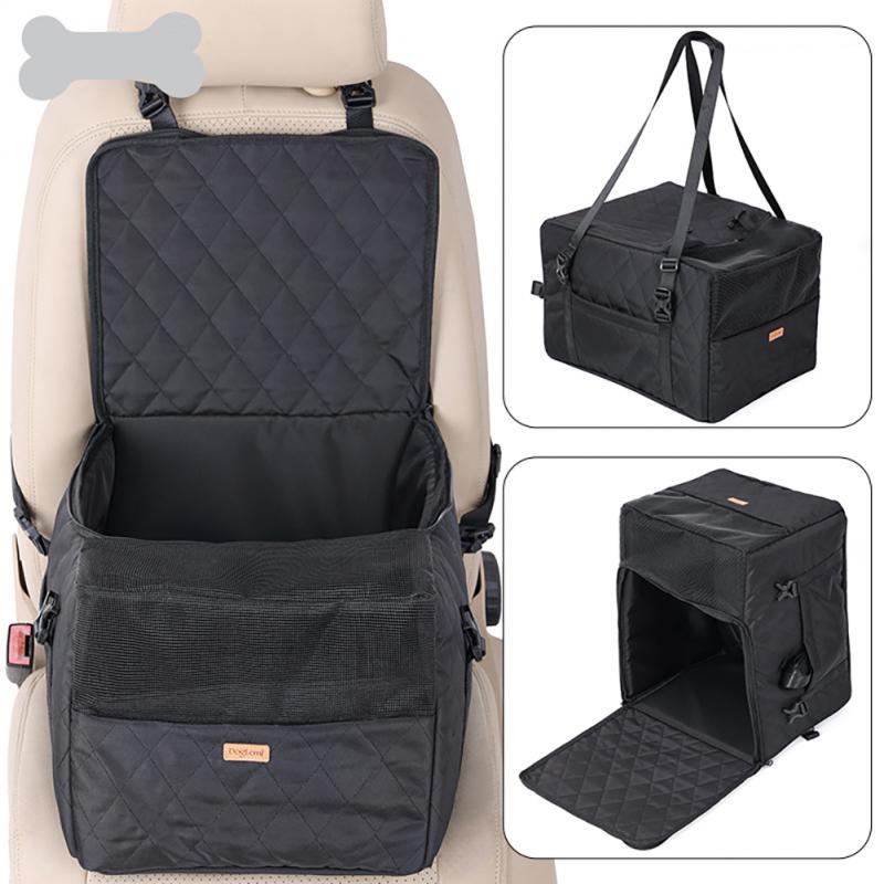 Others Dog Carrier Travel Dog Car Seat Cover Folding Hammock Pet Carriers Bag Carrying For Cats Dogs Transportin Perro Autostoel Hond Dog Carriers H25