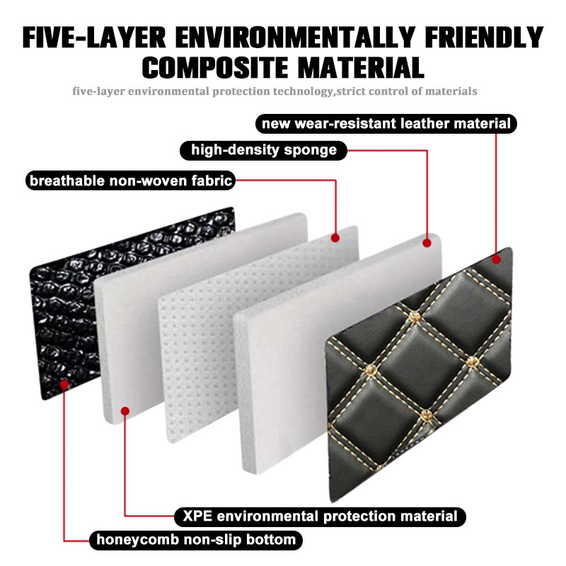 Motorcycle Pad Lining For SHAD Trunk Mat SH29 33 34 39 40 45 SH48 SH59 Soft Comfortable Size Correspondence