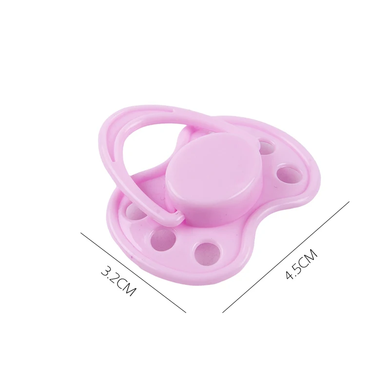 Doll Supplies Dummy Magnetic Pacifier+Magnet For Reborn Dolls Girl Accessories Lovely Cute Appearance DIY Kids Toy Cute 1 PC