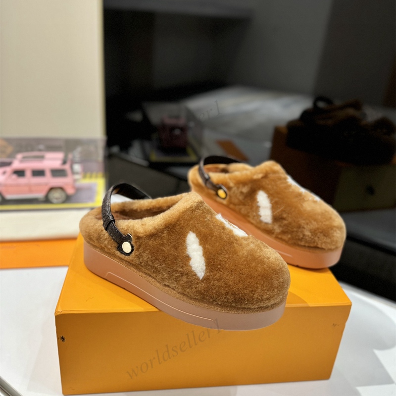 designer sliders aspen platform clog mules women shoe denim blue slide brown cosy flat comfort mule warm casual shoes autumn winter scuffs loafers outdoor room shoes