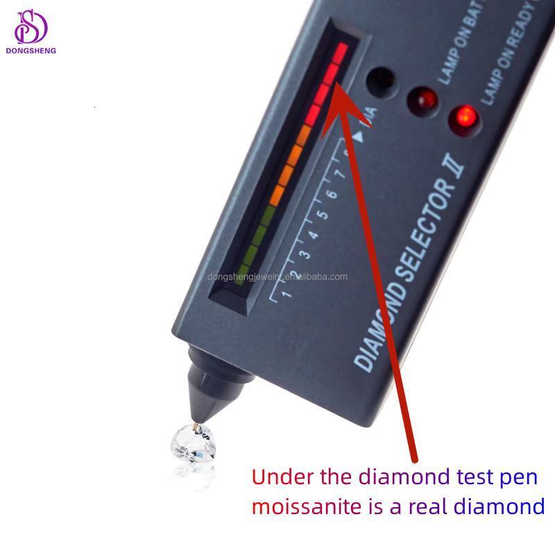 Dongsheng Jewelry Iced Out VVS Moissanite Dia Cuban k Chain Fashion for Men Sier Necklaces14mm 15mm 16mm Necklace