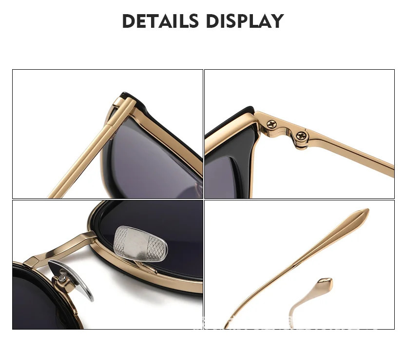Retro polarized sunglasses frame pure mens glasses high-quality goggles for outdoor driving sunglasses 241108