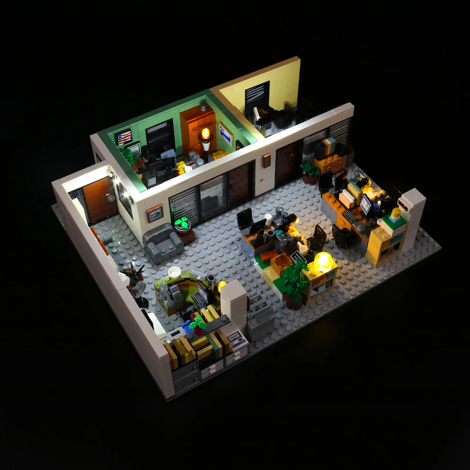 Vonado Building Blocks Light For 21336 The Office (NOT Include the Model) LED Lighting Accessories DIY Toys