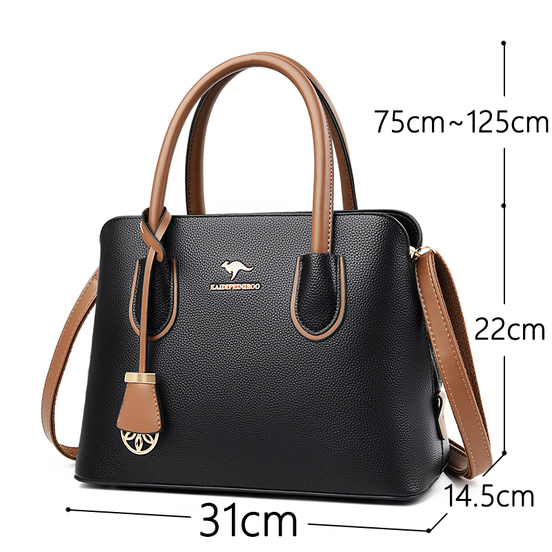 2023 New Retro Leather Bag Ladies Purses and Handbags Luxury Handbags Women Bag Designer Brand Shoulder Crossbody Bags For Women