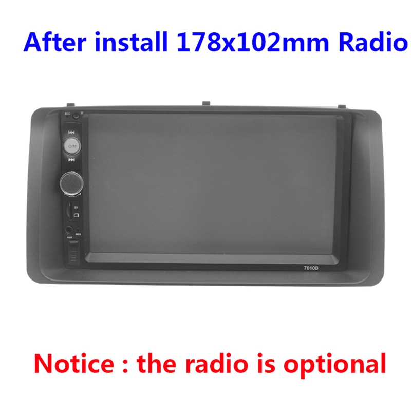 Car Dashboard Radio Fascia Dash MP5 Player DVD Adapter Frame For Toyota Corolla 2003 2004 2005 2006