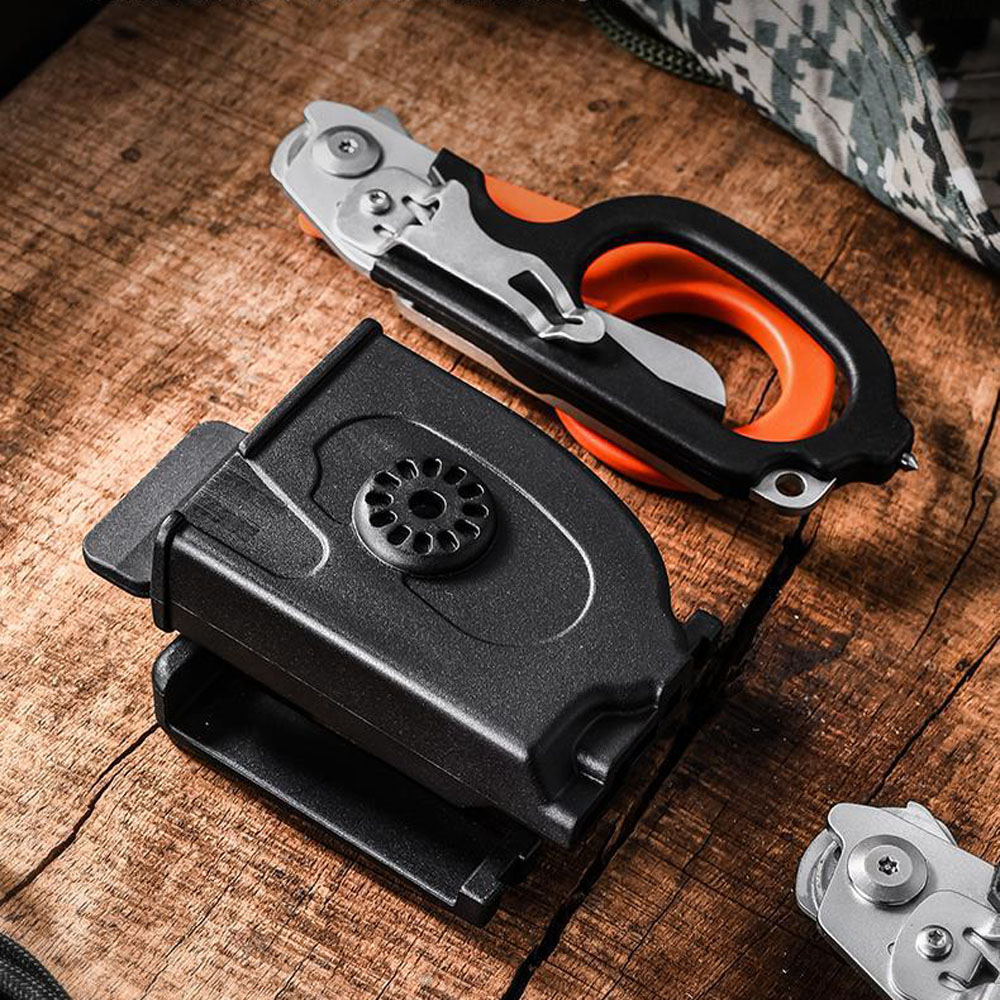Survival Equipment Trauma Shears Rescue Scissors Tactical First Aid Kit Folding Multitool Paramedic Scissors EDC Hand Tools