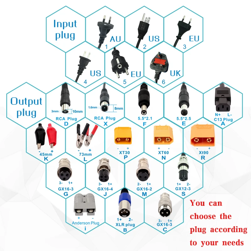 NEW 14.6V 20A Lifepo4 Charger 4S 12V 20A High Power Intelligent Lifepo4 Battery Pack Charger Aluminum Housing with Fan