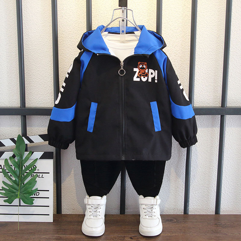 Designer Children's clothing Spring and Autumn 2025 new casual jacket children's top windbreaker free shipping