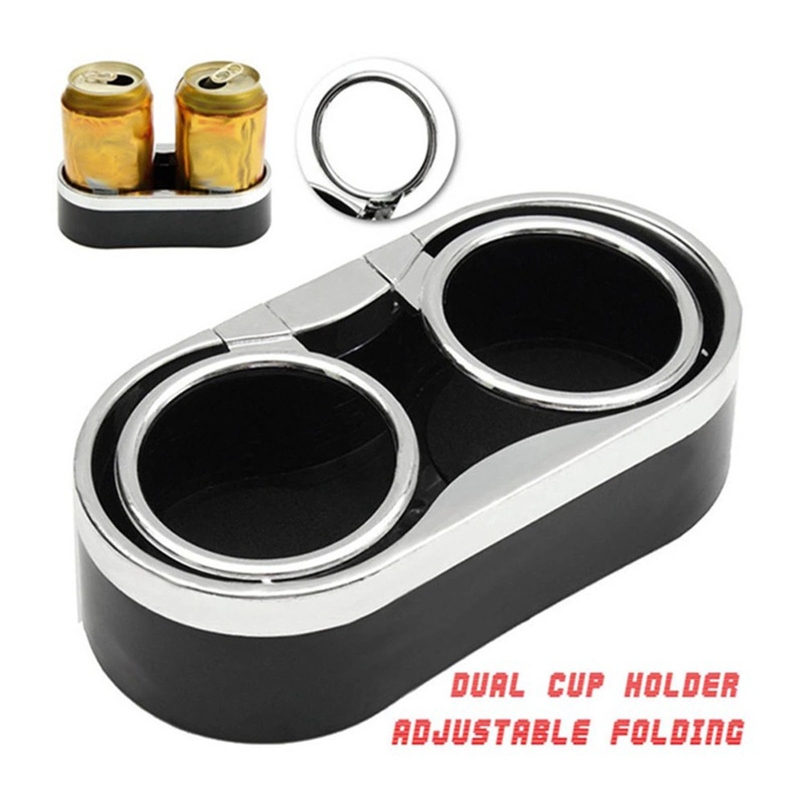 Dual Cup Holder Car Drink Bottle Holder Stand Dashboard Mount Auto Accessories Wholesale