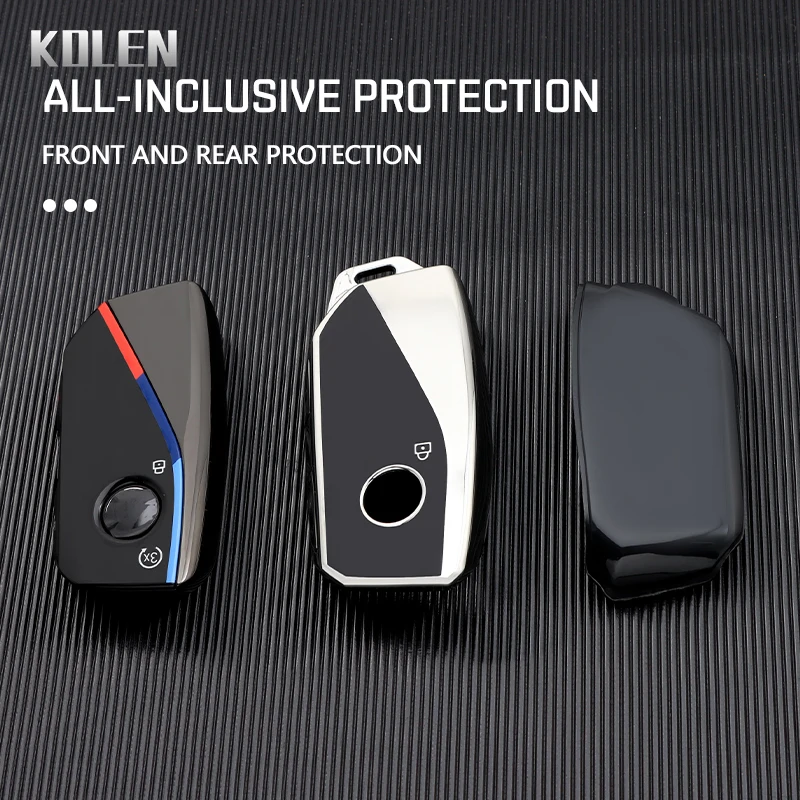 New TPU Car Key Case Cover Shell Fob For BMW i7 X7 G07 LCI iX I20 X1 U11 7 Series G70 G09 XM U06 G81 M3 2023 Protector Keyless