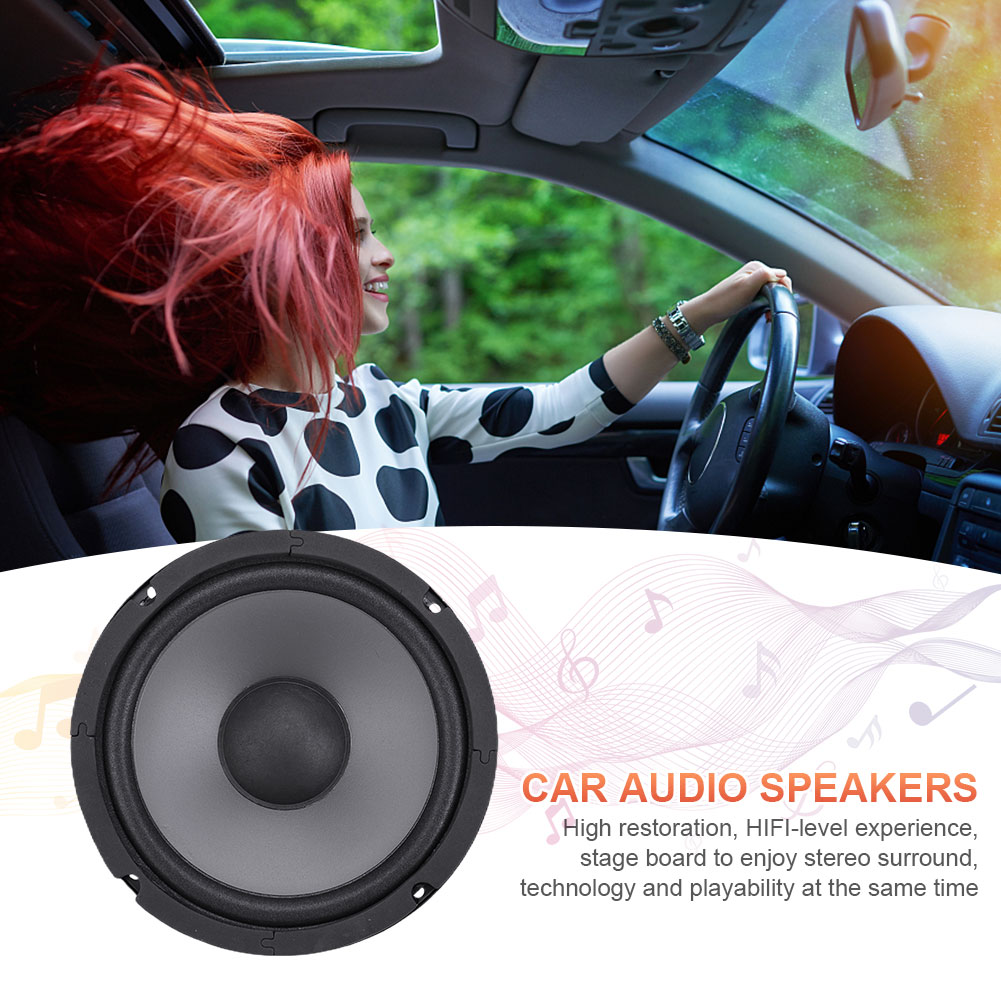 4/5/6 Inch Car HiFi Coaxial Speaker Full Range Frequency Music Stereo 400W 500W 600W Car Subwoofer Stereo for Vehicle Automobile