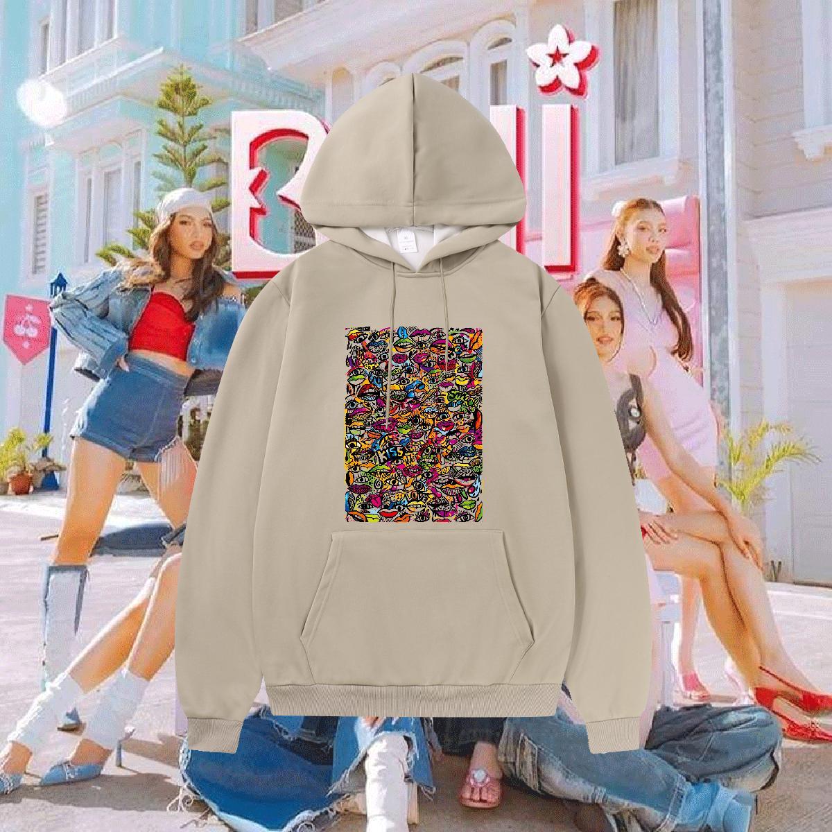 2024 Designer Unisex Sweatshirts Long Sleeve Drawstring TOP Quality Hoodie for Man Woman Black Khaki Blue Top Pullover Hoodie Daily Outfit Cotton 350g