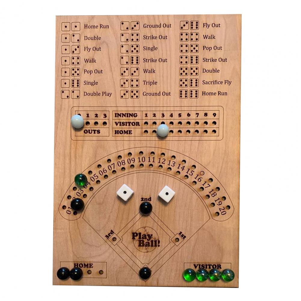 Stimulate Creativity Lightweight Baseball Dice Brain Puzzle new Toy 2025 Entertainment Kid Board Game Multiple Accessories Gift