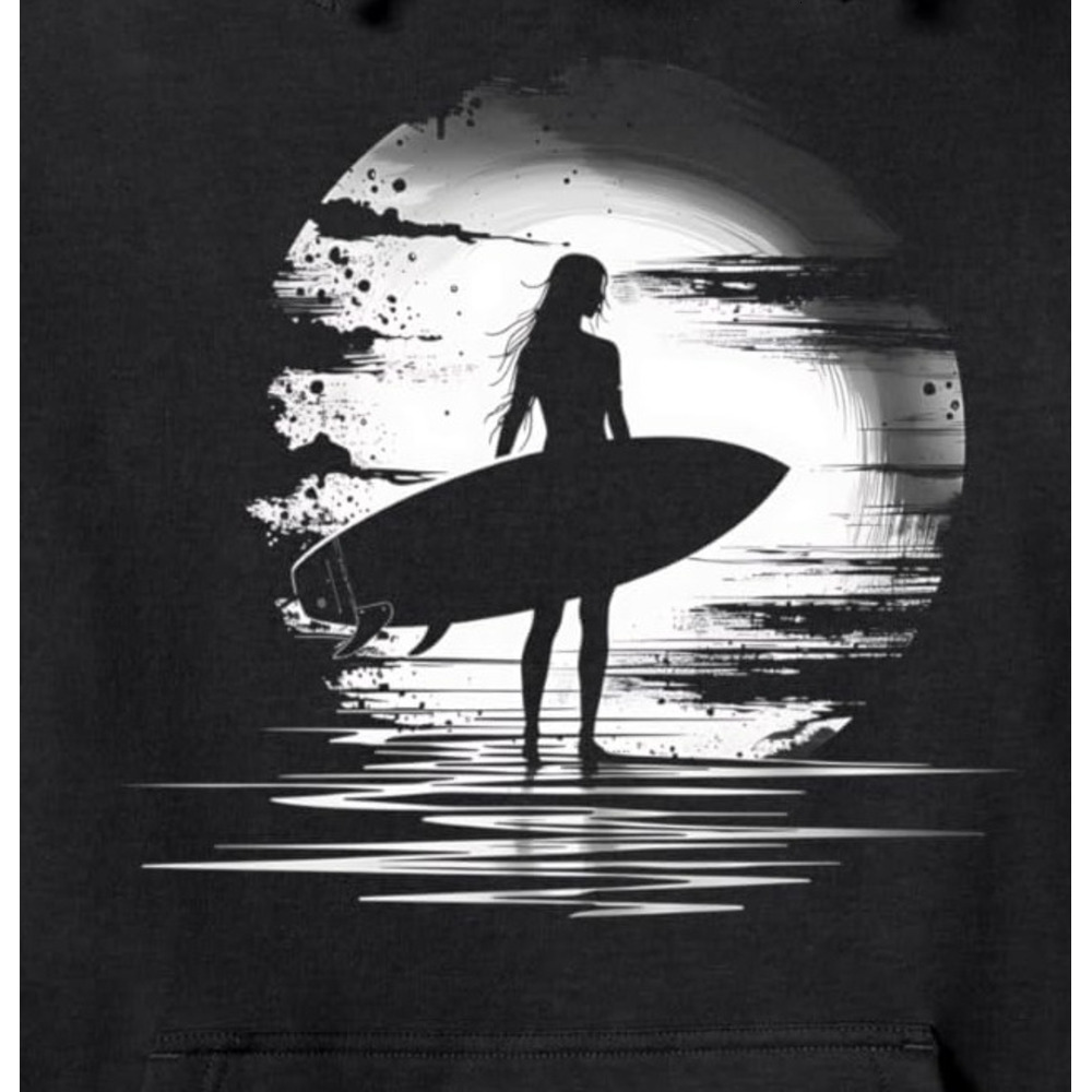 Hoodie for Mens Womens Surfing Surfboard Beach Ocean Sunset Girl Gift Graphic Tees Pullover Hoodie Graphic Hoodies sweatshirt