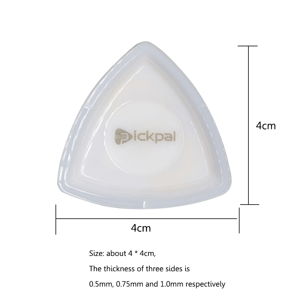 2PCS/1PCS LED Glowing Guitar Pick Food-Grade Plastic Guitar Touch Luminous Pick Musical Stringed Instrument Glowing Plectrum