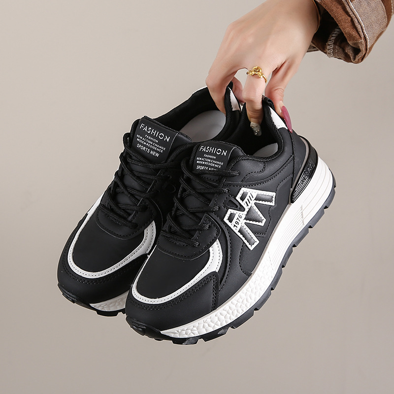 Designer Breathable Sneakers 2024 Casual Platform Shoes | Black, Grey, Brown dh910320090