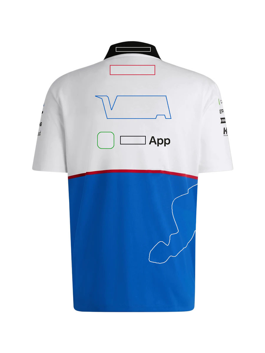 2024 New F1 Formula One racing clothes fans short-sleeved T-shirts POLO shirts with lapels free shipping
