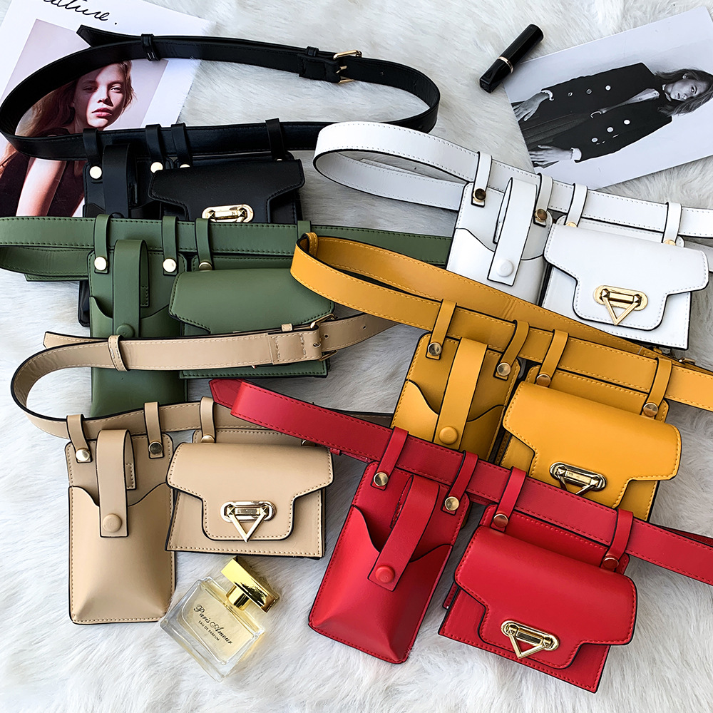 Luxury Waist Bag Fashion Brands Phone Bag Female Designer Chest Bag High Quality Shoulder Crossbody Bag Purse Woman Fanny Pack