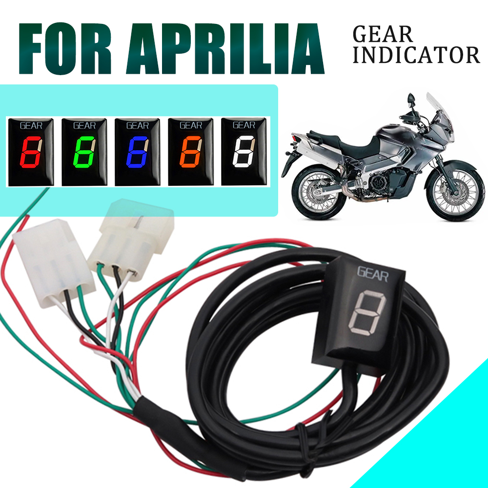 Gear Indicator For Aprilia ETV 1000 RS 125 RS125 RSV Mille Tuono RSV4 Non-ABS ETV1000 RSV 4 Caponord Motorcycle Accessories