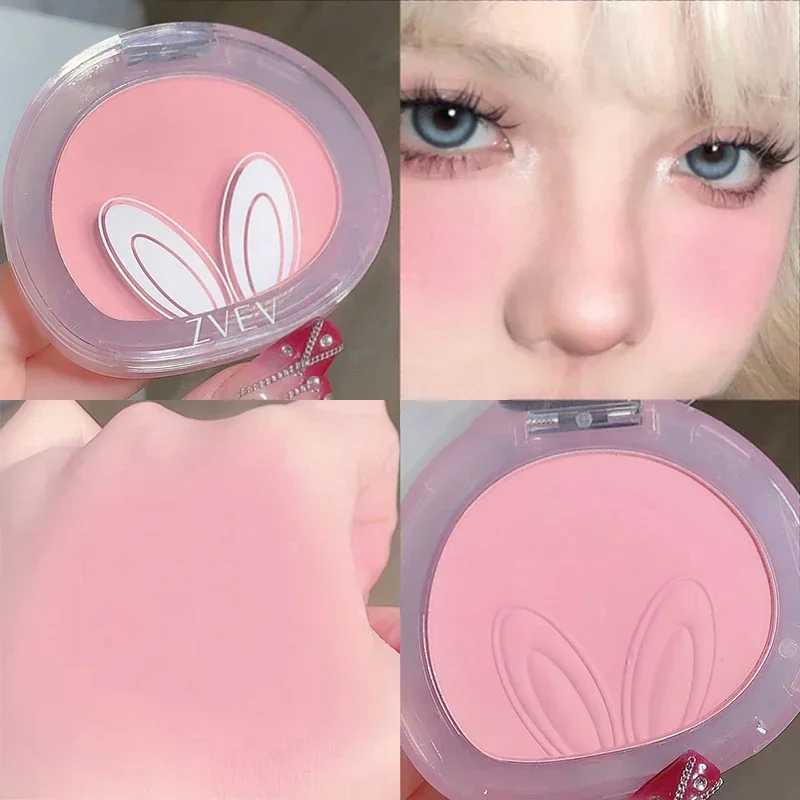 Monochrome Blush Palette Matte Cheeks Pink Contouring Powder Lasting Natural Nude Face Brightening Tinted Rouges Pigments MakeupXJ241111