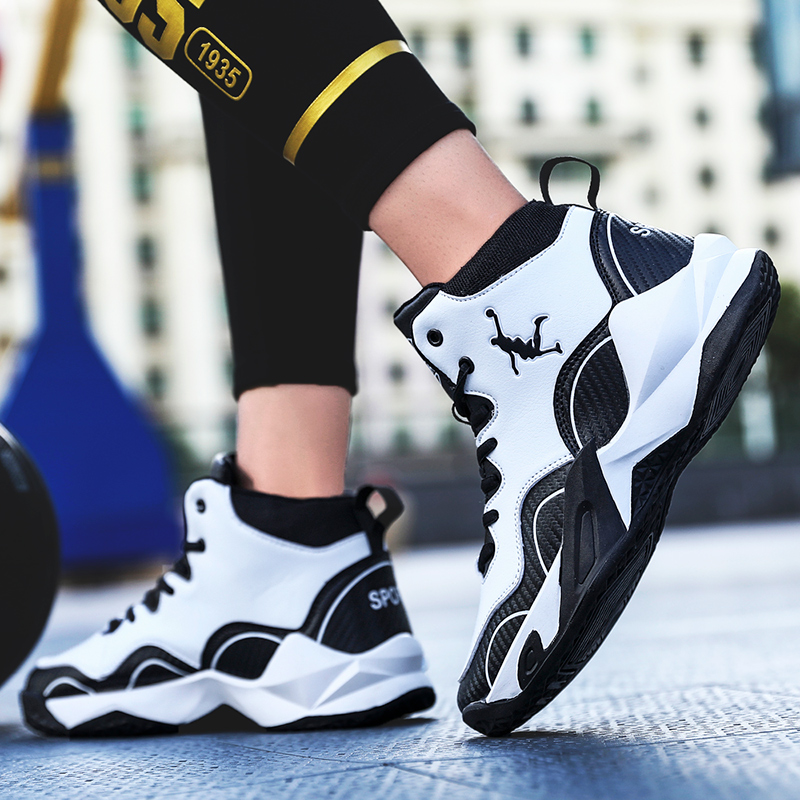 Men's Basketball Shoes High Top Basketball Shoes Outdoor 2023 Kids Boy Breathable Basketball Woman Training Sneakers Zapatillas