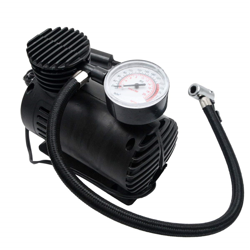 Electric Air Compressor Car Tyre Pump Heavy Duty Inflator 300psi 12v Compressor Portable Vehicle Electric Small Air Pump