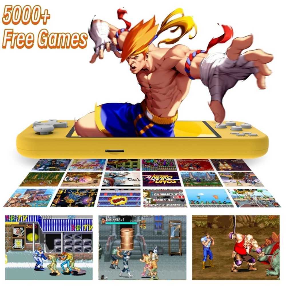 Portable Game Players X20 mini 4.3 inch I screen Handheld Portable Game Console 32GB 8GB 5000 games for 8/16/32 bit Arcade Video games child gift z241
