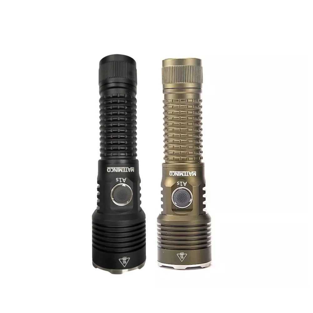 MATEMINCO A1S SFT40 LED flashlight 2200LM 711M 6500K stepless dimming USB-C charging 21700 battery IPX6 waterproof EDC flashlight X241111