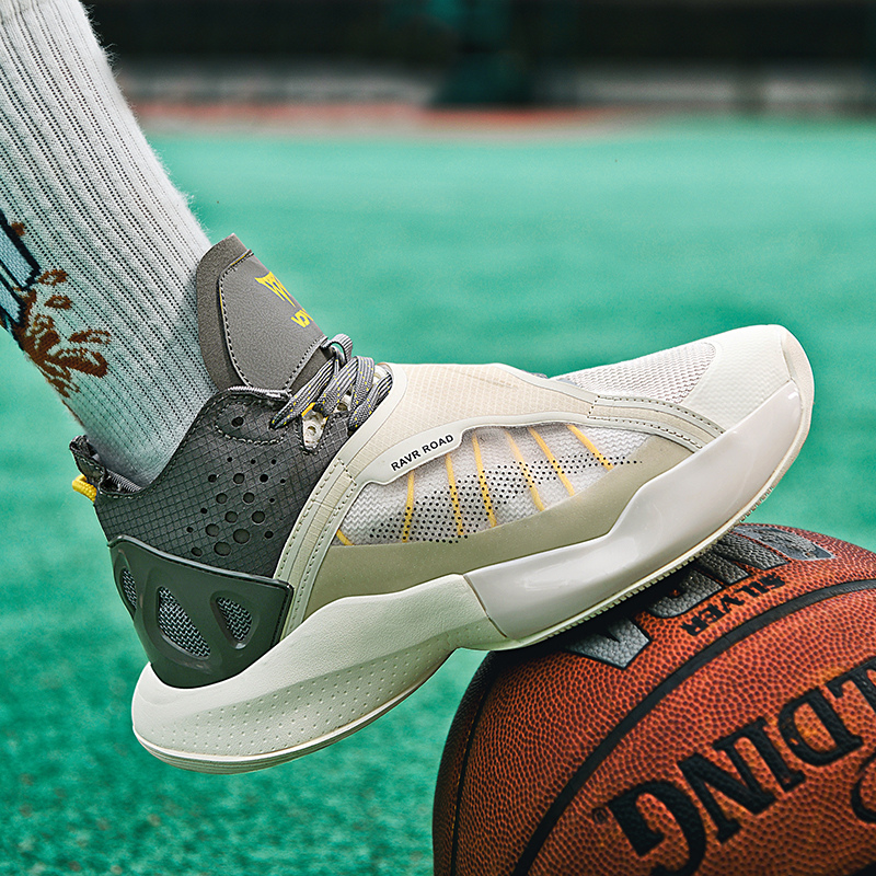 Men's Basketball Shoes High Top Boots Cushioning Wear-Resistant Sports Shoes Men Gym Training Athletic Basketball Sneakers