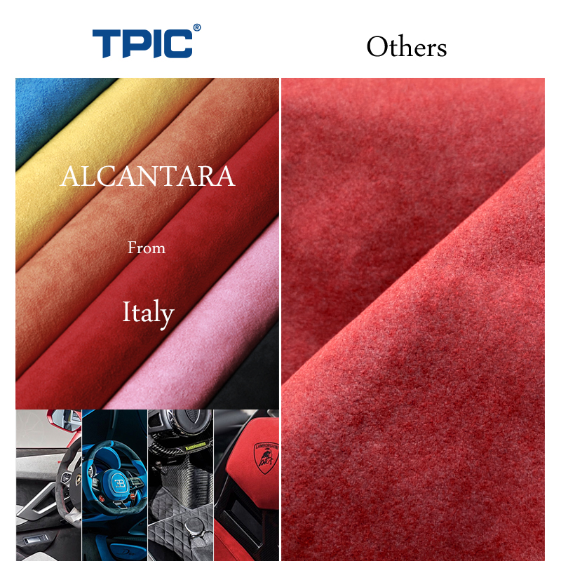 TPIC Alcantara For BMW X3 G01 6GT G30 G32 G11 G12 G01 G02 G08 5 7 Series Car Gear Shift Knob Cover Car Interior Accessories