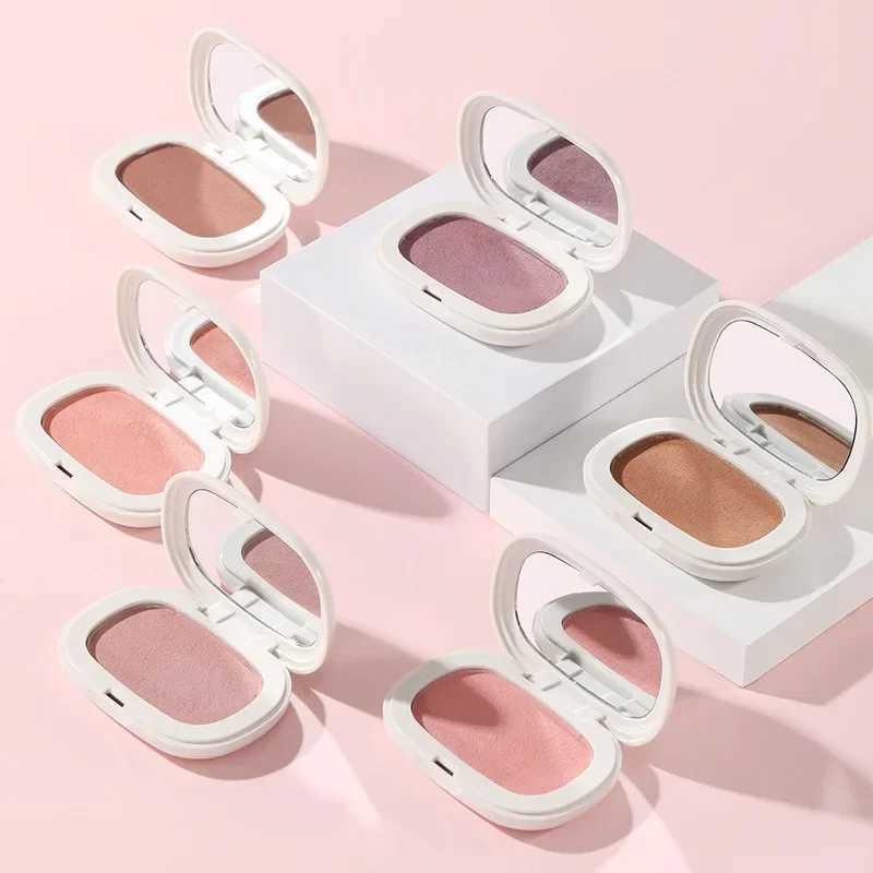 Face Blusher Matte Natural Cheek Tint Brighten Face Contouring Waterproof Cosmetics Blush Powder Soft Female Makeup 1pcs BlusherXJ241111