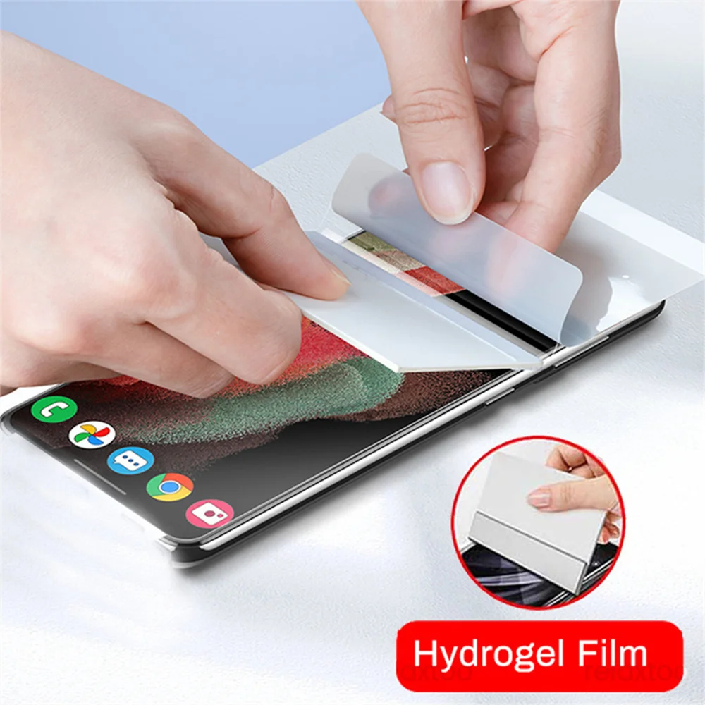 For Google Pixel 8 7A 7 Pro Screen Protector Pixel7Pro Hydrogel Film Pixel7 Soft Glass Film Pixel 6 Pro 6A Phone Front Film Lens