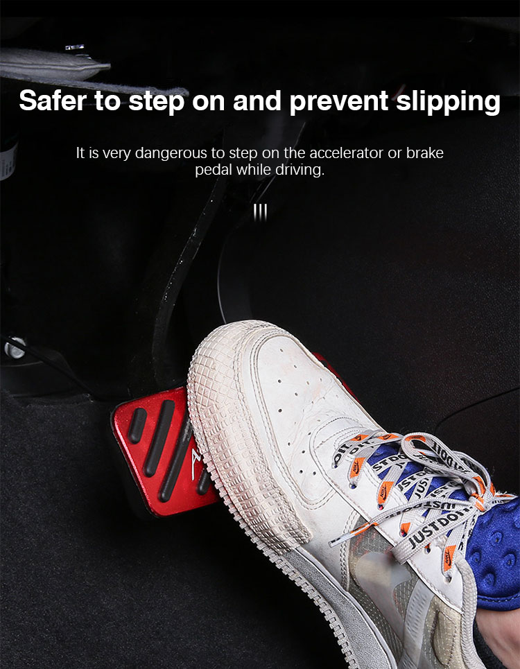 Car Foot Pedal Pads For Nissan Bluebird Sylphy Almera Pulsar Sentra G10 G11 B17 B18 Car Brake Clutch Pedal Set Metal Pads Covers